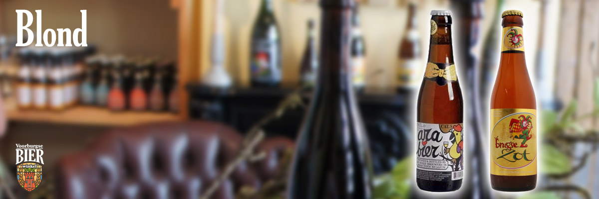 blond bier bij voorburgse bierwinkel
