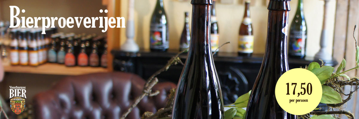 Bierproeverij bij de Voorburgse Bierwinkel